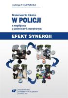 Okładka książki Doskonalenie lokalne w Policji a współpraca...
