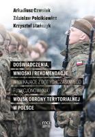 Doświadczenia, wnioski i rekomendacje wynikające... Autor: Czwołek Arkadiusz. SmakLiter.pl Okładka książki Doświadczenia, wnioski i rekomendacje wynikające..