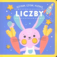 Dotykam czytam poznaję. Liczby. Autor:   Praca zbiorowa. SmakLiter.pl Okładka książki Dotykam czytam poznaję. Liczby