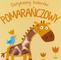 Dotykamy kolorów. Pomarańczowy. Autor:   Praca zbiorowa. SmakLiter.pl Okładka książki Dotykamy kolorów. Pomarańczowy