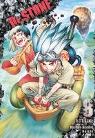 Dr Stone 08. Autor: Riichiro Inagaki, Boiichi. SmakLiter.pl Okładka książki Dr Stone 08