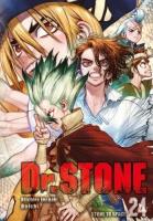 DR STONE 24. Autor: Riichiro InagakiBoiich. SmakLiter.pl Okładka książki DR STONE 24