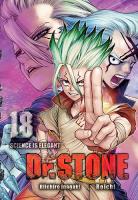 Dr Stone. Tom 18. Autor: Riichiro Inagaki, Boichi. SmakLiter.pl Okładka książki Dr Stone. Tom 18