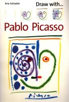 Draw With Pablo Picasso. Autor: Salvador Ana. SmakLiter.pl Okładka książki Draw With Pablo Picasso