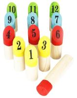 Opakowanie Drewaniany zestaw do gry w numery
