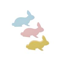 Opakowanie Drewniana dekoracja - zając MIX