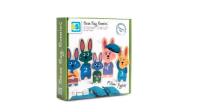 Drewniana gra zręcznościowa Króliczki. Wydawca: BS Toys. SmakLiter.pl Opakowanie Drewniana gra zręcznościowa Króliczki