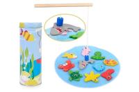 Opakowanie Drewniana gra zręcznościowa łowienie rybek