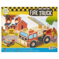 Opakowanie Drewniana konstrukcja pojazdu 3D Straż