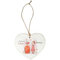 Opakowanie Drewniana tabliczka dekoracyjna - duża