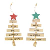 Opakowanie Drewniana zawieszka - choinka