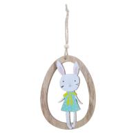 Opakowanie Drewniana zawieszka - jajko MIX