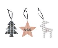 Drewniana zawieszka MIX. Wydawca: Arpax. SmakLiter.pl Opakowanie Drewniana zawieszka MIX