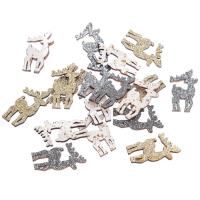 Opakowanie Drewniane jelonki samoprzylepne 2,1x3,8cm 18szt