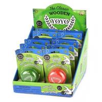 Opakowanie Drewniane jojo 5cm 4 kolory (12szt)