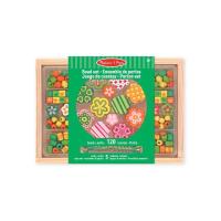Drewniane koraliki Flower Power. Wydawca: Melissa & Doug. SmakLiter.pl Opakowanie Drewniane koraliki Flower Power
