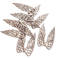 Drewniane skrzydła 9cm 6szt. Wydawca: Dalprint. SmakLiter.pl Opakowanie Drewniane skrzydła 9cm 6szt