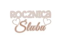 Drewniany napis - Rocznica ślubu 5szt biały. Wydawca: CRESCO. SmakLiter.pl Opakowanie Drewniany napis - Rocznica ślubu 5szt biały