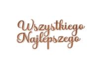 Drewniany napis - Wszystkiego najlepszego 5szt. Wydawca: CRESCO. SmakLiter.pl Opakowanie Drewniany napis - Wszystkiego najlepszego 5szt