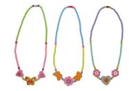 Opakowanie Drewniany naszyjnik