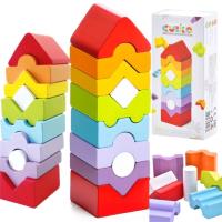 Drewniany wieża. Wydawca: CUBIKA. SmakLiter.pl Opakowanie Drewniany wieża