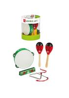 Opakowanie Drewniany zestaw instrumentów muzycznych