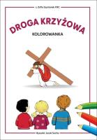 Droga krzyżowa - kolorowanka. Biblioteczka Stasia. Autor: Zofia Szymanek FDC. SmakLiter.pl Okładka książki Droga krzyżowa - kolorowanka. Biblioteczka Stasia