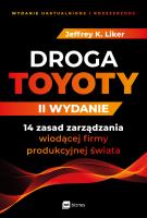 Droga Toyoty. Autor: Jeffrey K. Liker. SmakLiter.pl Okładka książki Droga Toyoty