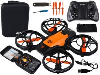 Opakowanie Dron zdalnie sterowany ze światłem pomarańczowy