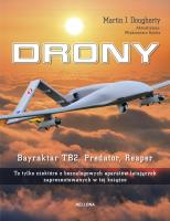Drony. Autor: Martin J. Dougherty. SmakLiter.pl Okładka książki Drony