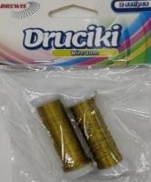 Opakowanie Drucik florystyczny złoty 20m 2szt