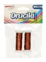Opakowanie Druciki florystyczne 20m 2szt miedziane