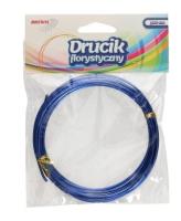 Opakowanie Druciki florystyczne 3mx2mm niebieskie