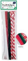Opakowanie Druciki kreatywne 30cm Christmas 32szt