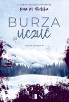 Druga szansa Tom 1 Burza uczuć. Autor: Lena M. Bielska. SmakLiter.pl Okładka książki Druga szansa Tom 1 Burza uczuć