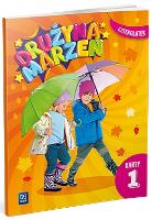 Okładka książki Drużyna marzeń Czterolatek.Karty pracy cz.1 2022