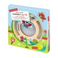 Duża drewniana lupa XXL. Wydawca: Moses. SmakLiter.pl Opakowanie Duża drewniana lupa XXL