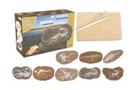 Opakowanie Duża figurka dinozaura - wykopalisko kamień MIX