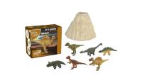 Opakowanie Duża figurka dinozaura - wykopalisko z wulkanu MIX
