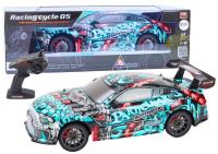 Opakowanie Duże auto sportowe R/C Graffiti 1:8 światło dźwięk