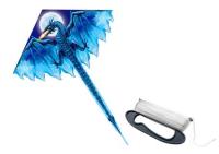 Opakowanie Duży latawiec Smok niebieski 170x130cm