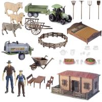 Opakowanie Duży zestaw farma z domem rolnika DIY