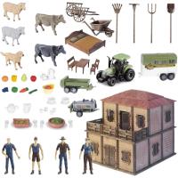 Opakowanie Duży zestaw farma z rolnikami i gosposią DIY