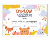 Opakowanie Dyplom A4 pasowania na Przedszkolaka 20szt