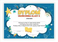Opakowanie Dyplom A4 ukończenia klasy drugiej-Gwiazdki 30szt