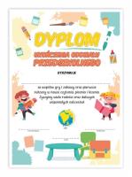 Opakowanie Dyplom A4 ukończenia oddziału przedszkolnego 20szt