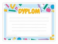 Opakowanie Dyplom A4 uniwersalny - Przybory 10szt