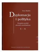 Okładka książki Dyplomacja i polityka. Ros-poi słownik przekładowy