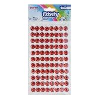 Opakowanie Dżety samoprzylepne czerwone 8mm 88szt