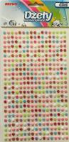 Dżety samoprzylepne kwiatki 3mm 408szt. Wydawca: Brewis. SmakLiter.pl Opakowanie Dżety samoprzylepne kwiatki 3mm 408szt